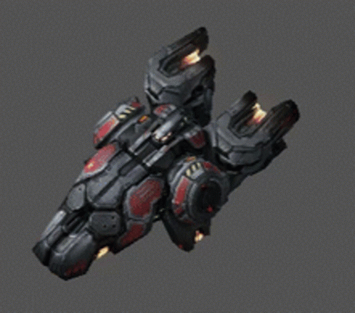 a computer generated image of a futuristic ship with the number 222 on the side