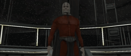 A Computer Generated Image Of A Man With A Mask On GIF