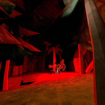 A Computer Generated Image Of A Monster With The Letter G On Its Head GIF
