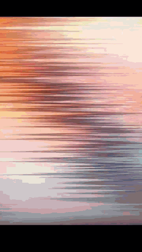 A Computer Generated Image Of A Sunset Over A Body Of Water . GIF