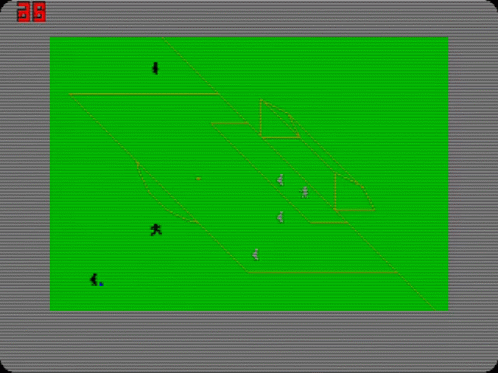 a computer screen shows a soccer game between arsenal and blackpool with the score 1 to 0