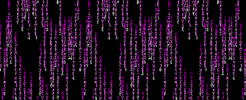 A Computer Screen With A Lot Of Numbers And Letters On It GIF