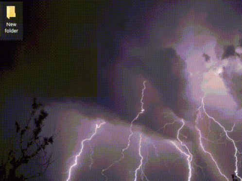 A Computer Screen With A New Folder Icon GIF