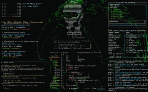 A Computer Screen With A Skull On It That Says ' X ' On It GIF