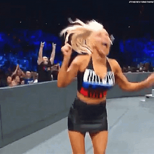 A Contestant Jumping For Joy GIF