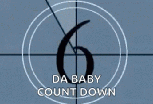 Da Baby Countdown Clock GIF