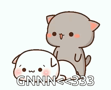A Couple Of Cats Are Laying On Top Of Each Other And A Heart Is Flying In The Air . GIF