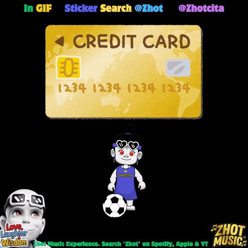 A Credit Card With The Numbers 1234 1234 1234 On It GIF