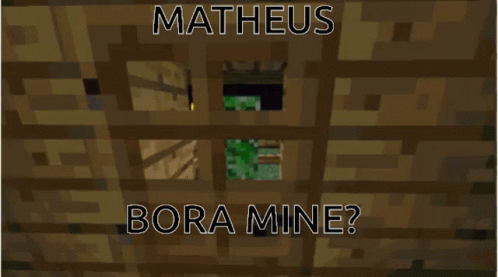 A Creeper In A Video Game Says Matheus GIF