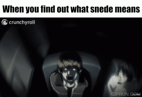 a crunchyroll advertisement shows a man screaming in the dark