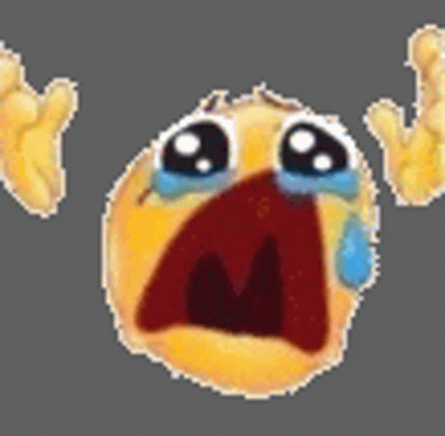 Crying Smiley Face With Tear GIF