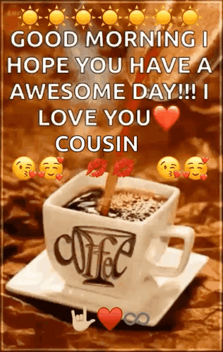 Cup Of Coffee On Saucer GIF