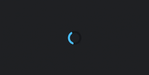 A Dark Background With A Blue Circle In The Center GIF