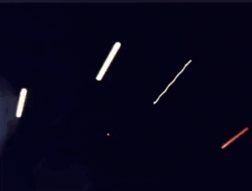 Broken Glass On Dark Background GIF