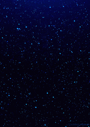 A Dark Blue Background With A Lot Of Blue Stars GIF