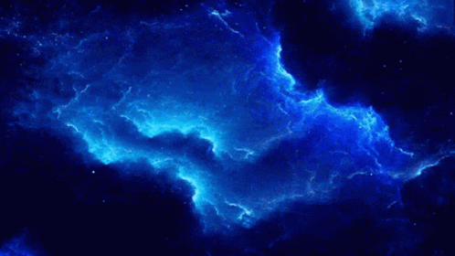 A Dark Blue Background With A Lot Of Stars In It GIF