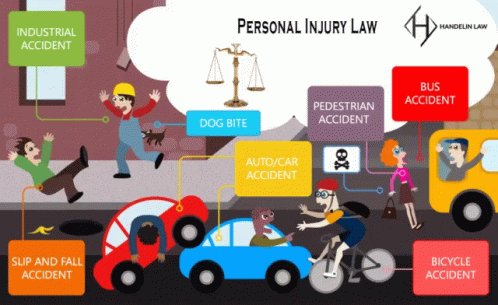 Diagram Of Personal Injury Law Accidents GIF