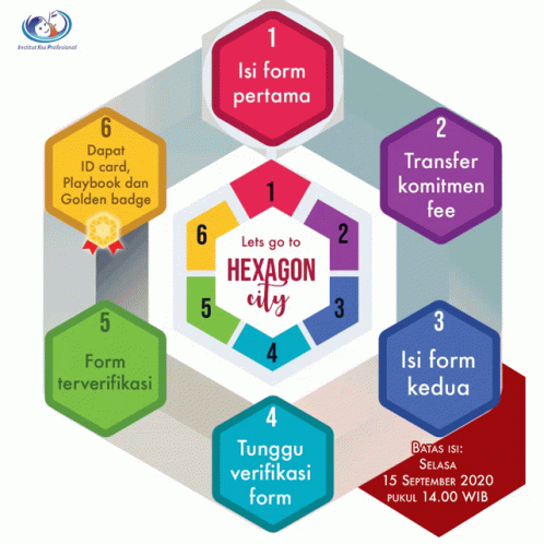 A Diagram Showing The Steps To Apply For Hexagon City GIF