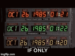 A Digital Clock Displays The Time As October 26 1985 GIF