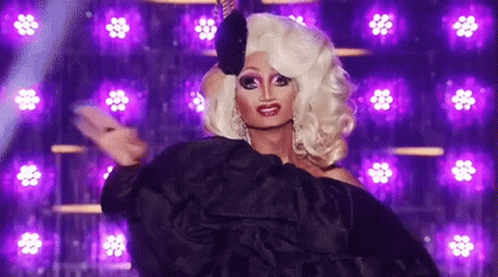 Drag Queen Dancing On Stage GIF