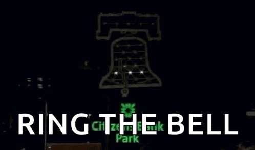 A Drawing Of A Bell With The Words Ring The Bell Written Below It GIF