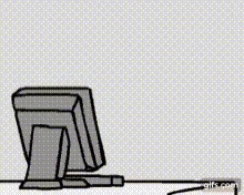 A Drawing Of A Boy With A Google Logo On His Head Surrounded By Flames GIF