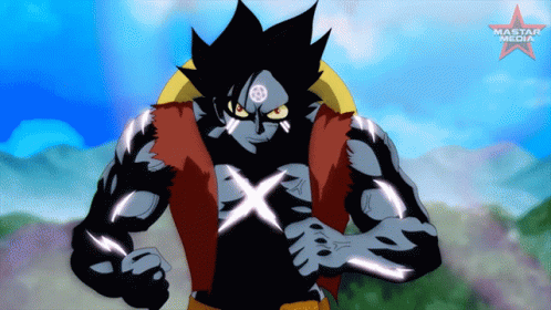 A Drawing Of A Cartoon Character With The Words Mastar Media On The Bottom Right GIF