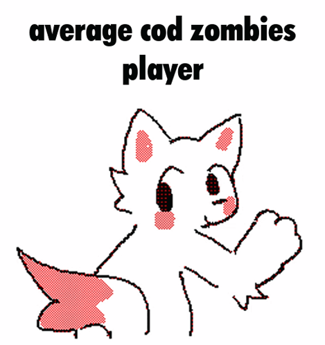 Cartoon Cat Average Call Of Duty Zombies Player GIF