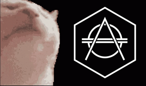 A Drawing Of A Circle With The Letter A In The Center GIF