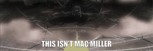 A Drawing Of A Circle With The Words This Is N't Mac Miller On It GIF