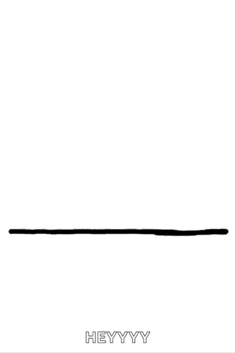 A Drawing Of A Corgi Peeking Over A Wall GIF