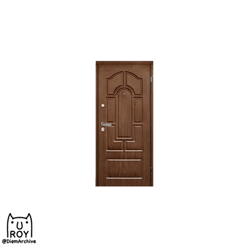 A Drawing Of A Door With The Words The Game Written On It GIF