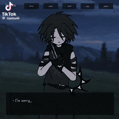 A Drawing Of A Girl In A Pink Dress With The Letter R In The Bottom Right Corner GIF