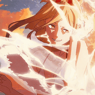 A Drawing Of A Girl With A Crown On Her Head Holding A Lightning Bolt GIF