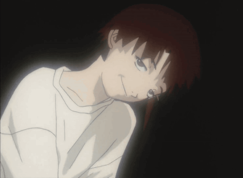 A Drawing Of A Girl With A White Shirt On GIF