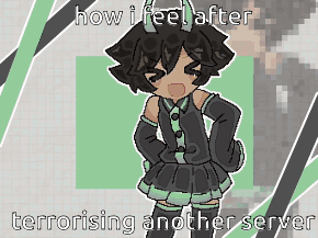 Girl With How I Feel After Terrorising Server GIF