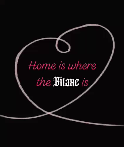 A Drawing Of A Heart With The Words Home Is Where The Bitaxe Is GIF
