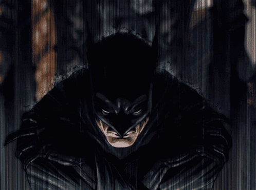 A Drawing Of A Man In A Batman Suit GIF