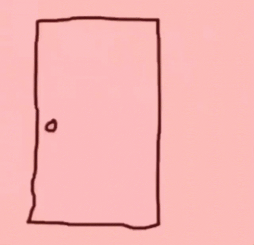 Man With Hat And Cat Drawing GIF