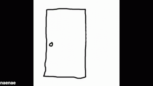 Man Standing By Door Next To Conversation Screenshot GIF