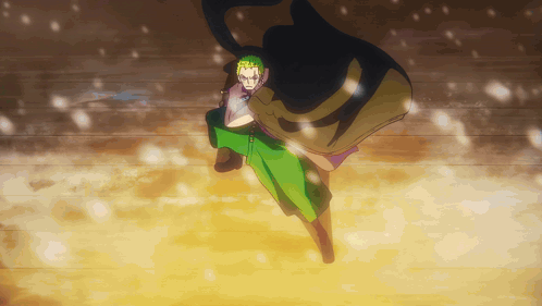 A Drawing Of A Man With Green Pants And A Black Cape GIF