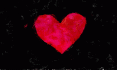 A Drawing Of A Man With Hearts On His Glasses And The Words Arcane Valley Behind Him GIF