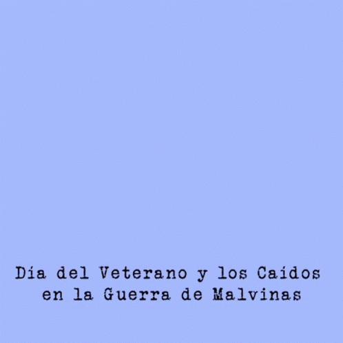 A Drawing Of A Map With The Words Dia Del Veterano Y Los Caidos En La Guerra De Malvinas GIF