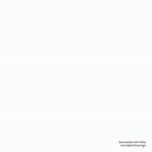 A Drawing Of A Monster With Sharp Teeth On A White Background That Looks Like A Shark . GIF