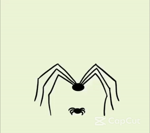 A Drawing Of A Mosquito On A White Background With The Caption Capcut GIF