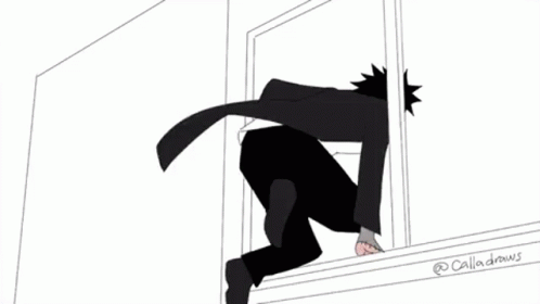 A Drawing Of A Person Doing A Handstand With The Name Calladraws On The Bottom Right GIF