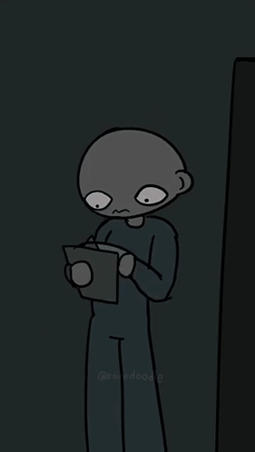 A Drawing Of A Person Holding A Piece Of Paper That Says Stage 5 Goku GIF