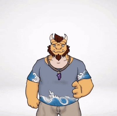 A Drawing Of A Person Holding A Timberland Boot GIF