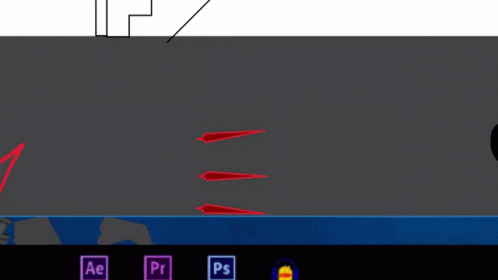 A Drawing Of A Person Laying On The Ground With The Letters Oga On It GIF
