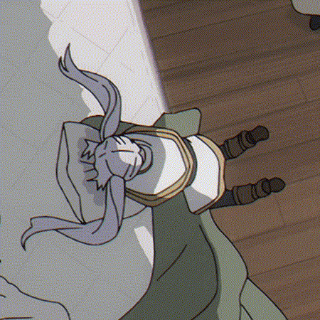 A Drawing Of A Person Laying On Their Back With Their Legs Crossed GIF